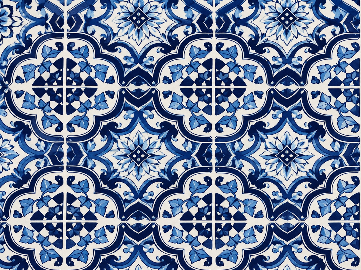 Blou Mosaïek