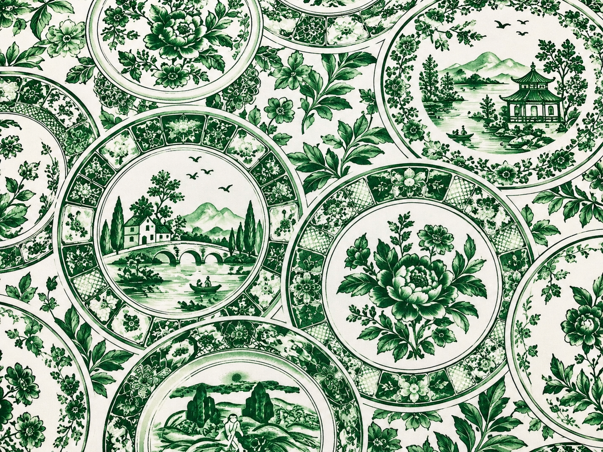 Groen Porselein
