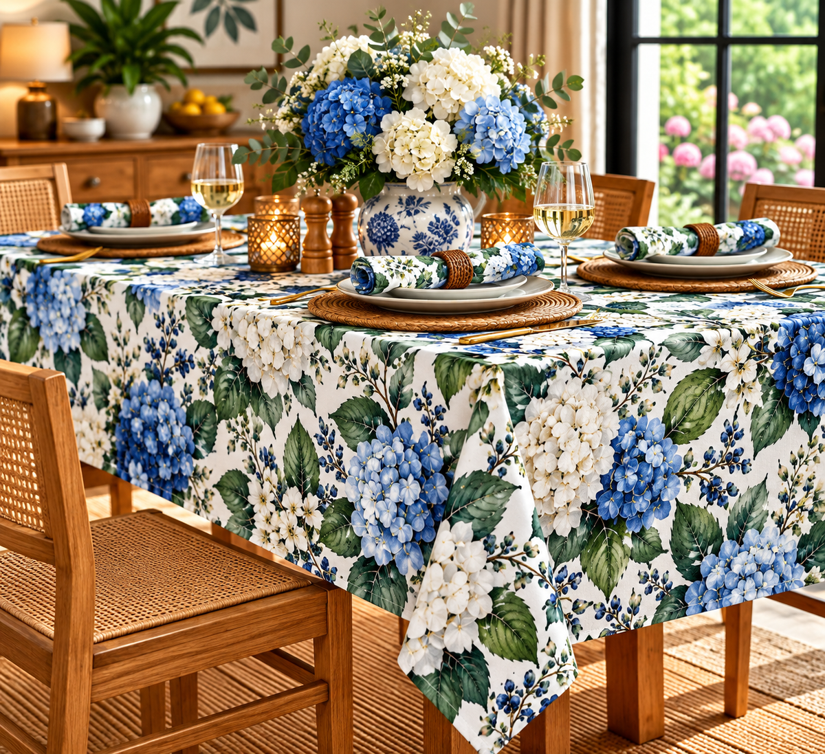 Blou Hortensia